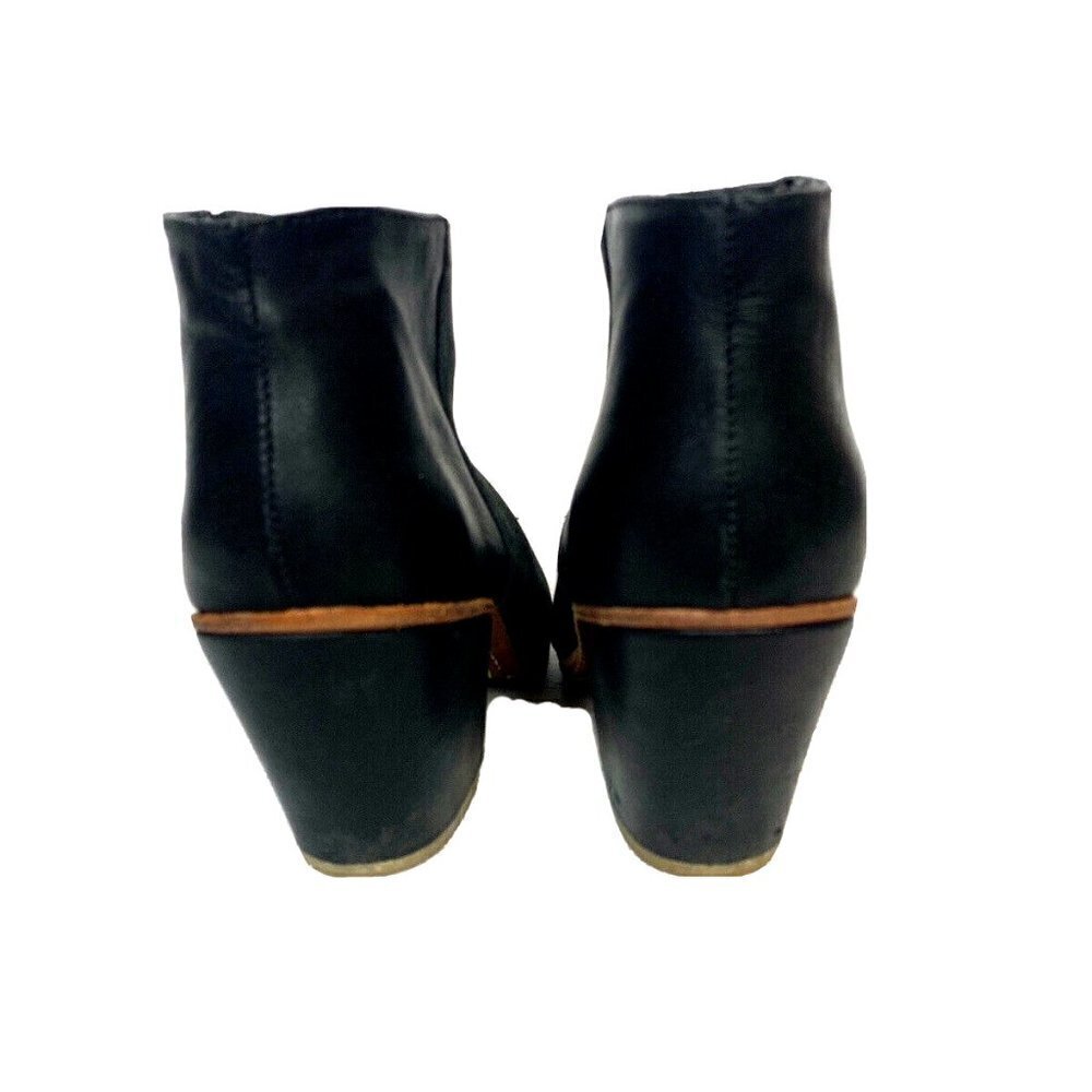 RACHEL COMEY Mars Black Leather Ankle Booties - Picture 10 of 12